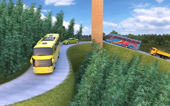 欧洲城市巴士驾驶游戏3D截图3