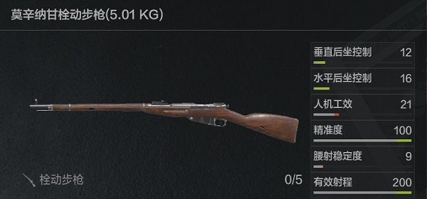 暗区突围莫辛纳甘用什么子弹