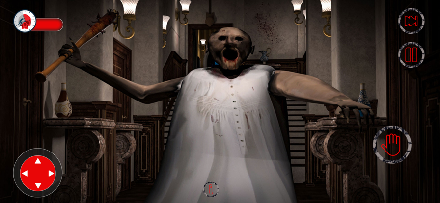 可怕的奶奶尼姑屋3D截图2