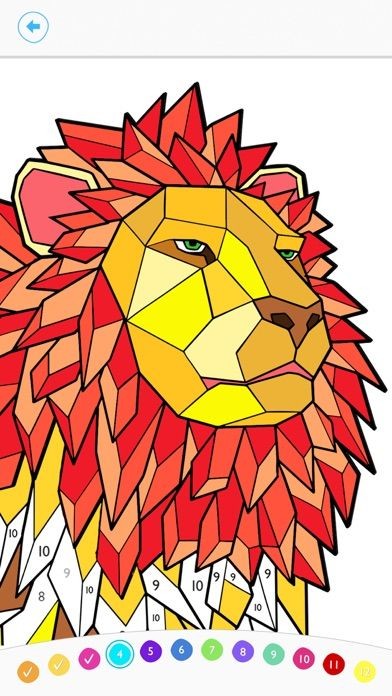 数字绘画填色游戏截图3