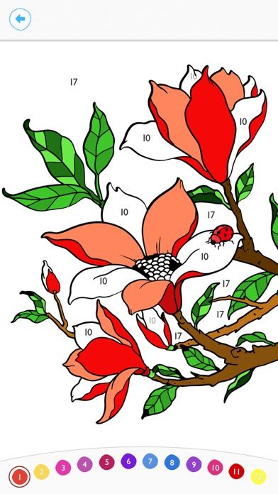 数字绘画填色游戏