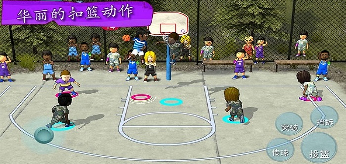 籃球游戲5v5單機中文版全部人物