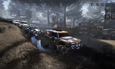 泥泞越野汽车模拟器截图2