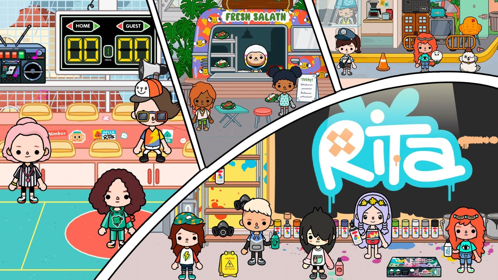 托卡城市小屋探险截图3