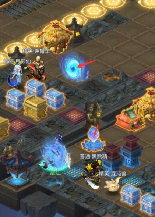 梦幻西游网页版地宫迷阵攻略