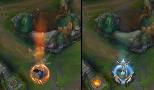 英雄联盟端游回城特效在哪设置