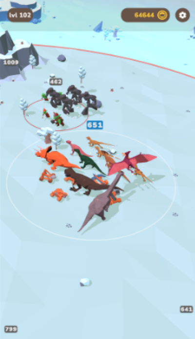 融合恐龙战争截图2