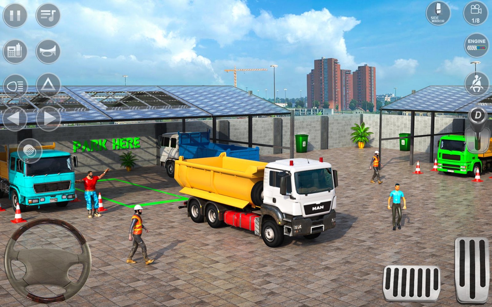 城市货车驾驶模拟器截图3