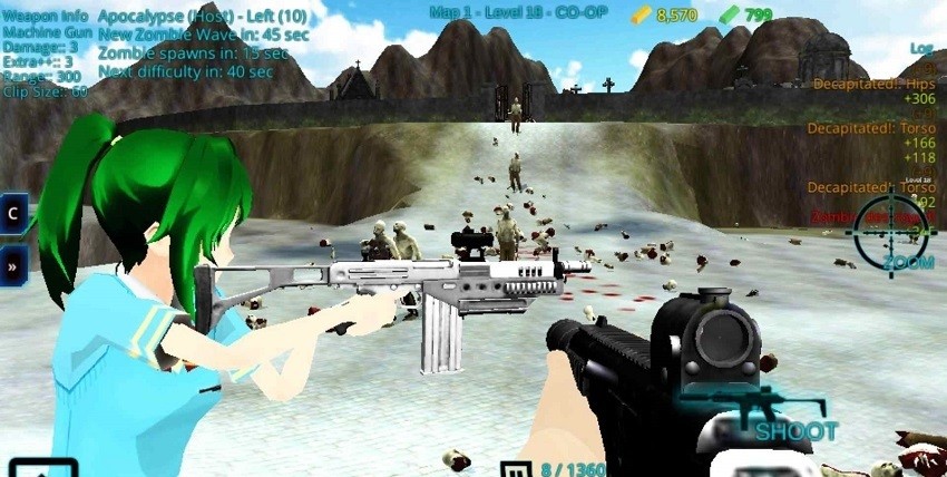 高中女生生存模拟器截图3