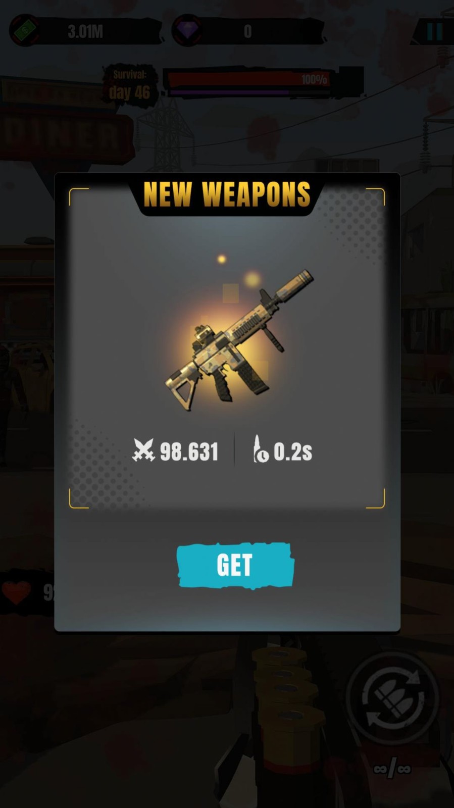 僵尸生存射击战争截图1