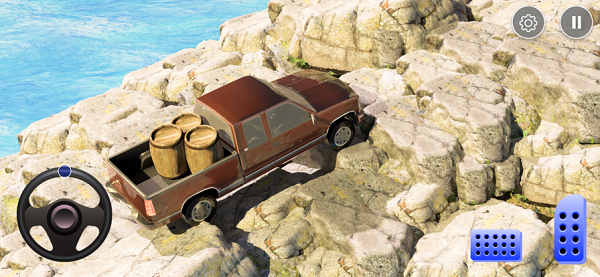 越野皮卡车驾驶