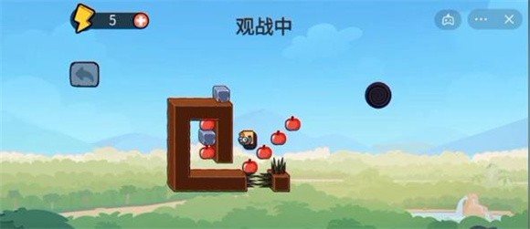 贪吃的苹果蛇对战模式截图2