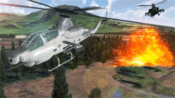 直升机飞行模拟中文版截图1