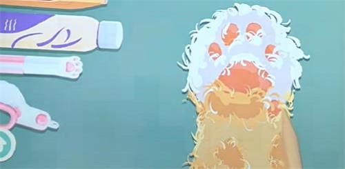 收纳物语粉粉肉垫怎么过