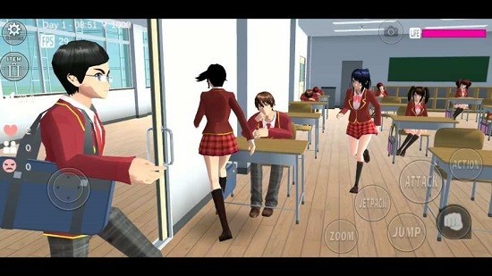 sakura schoolsimulator英文版截图2