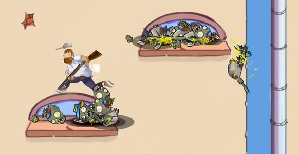 戴夫亲自打僵尸