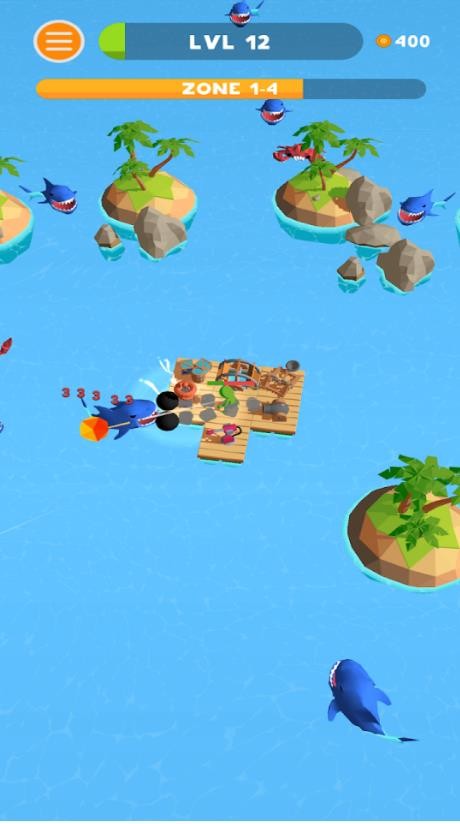 致命木筏战斗与生存截图1