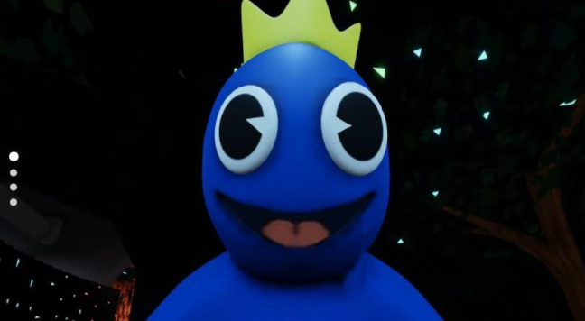 躲避蓝色面条人截图2