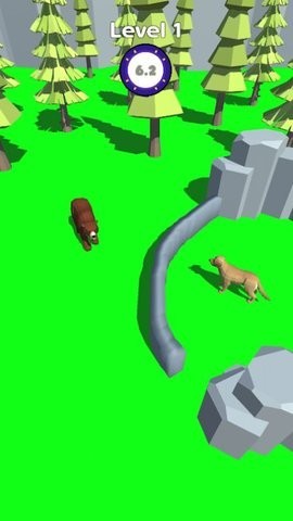 画墙保护狗狗3D截图1