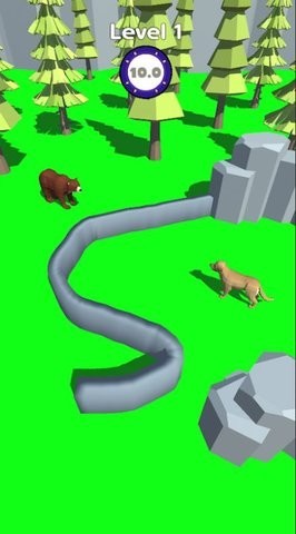 画墙保护狗狗3D截图3