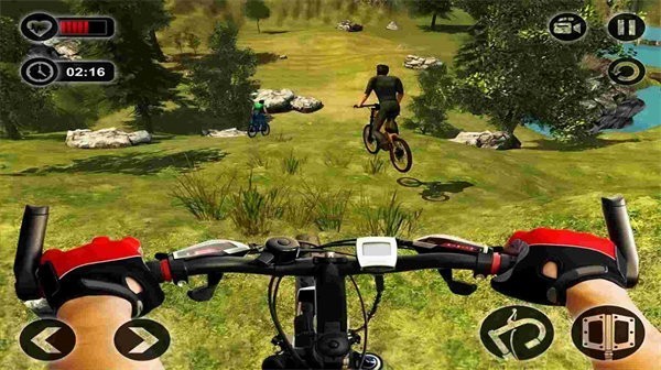 3D模拟自行车越野赛截图1