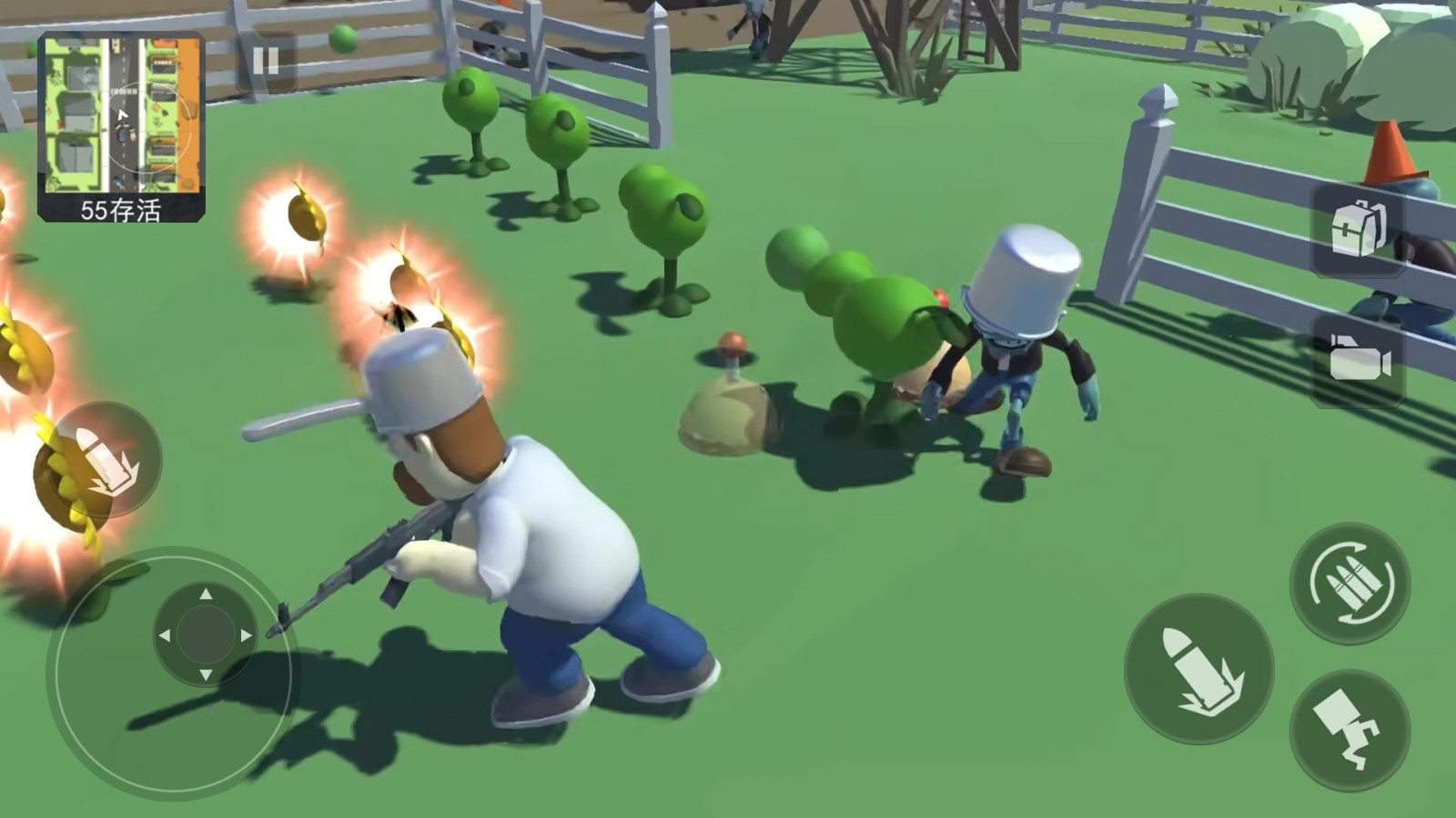 疯狂植物战争截图2