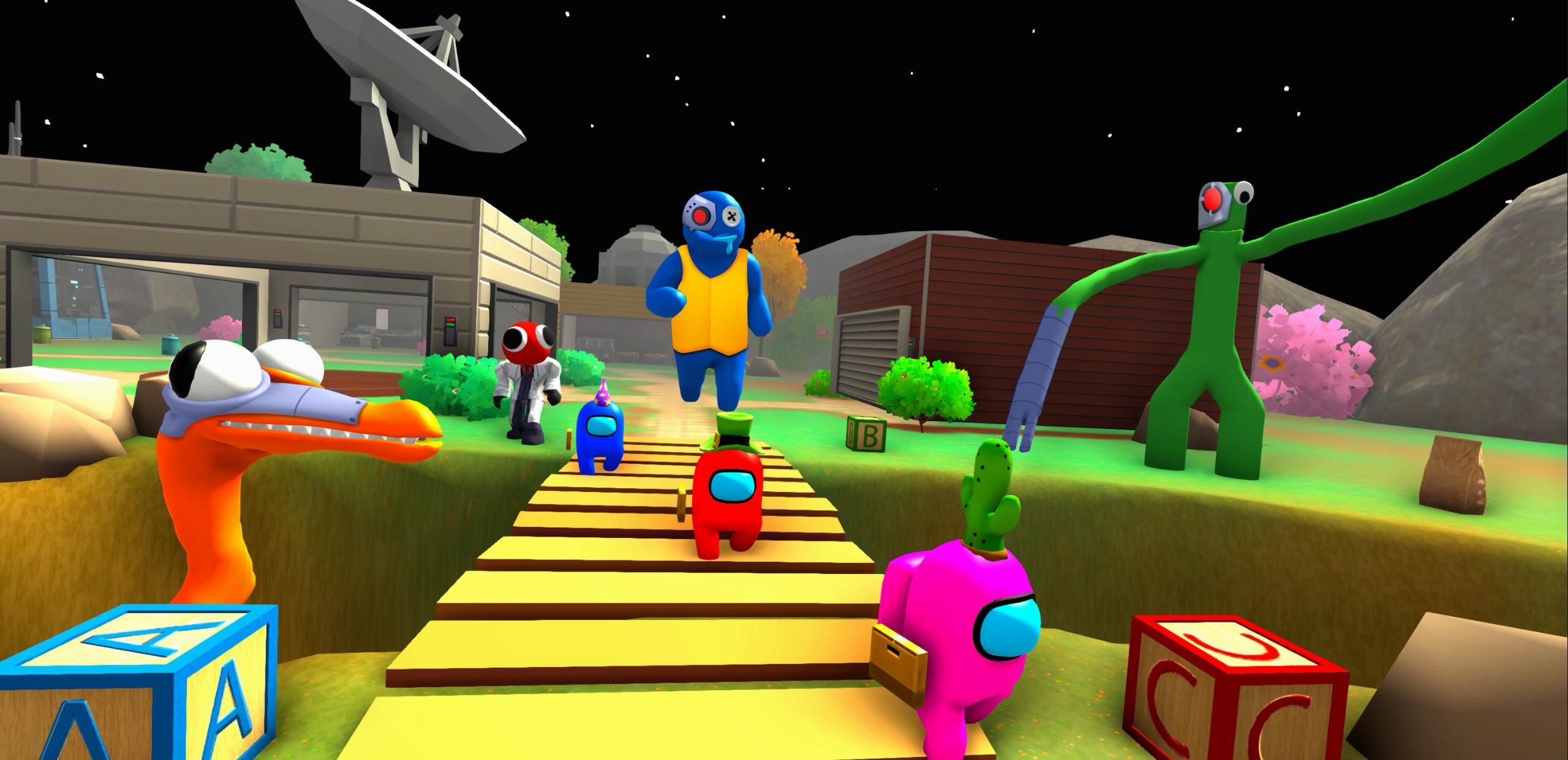 彩虹朋友太空狼人杀3D