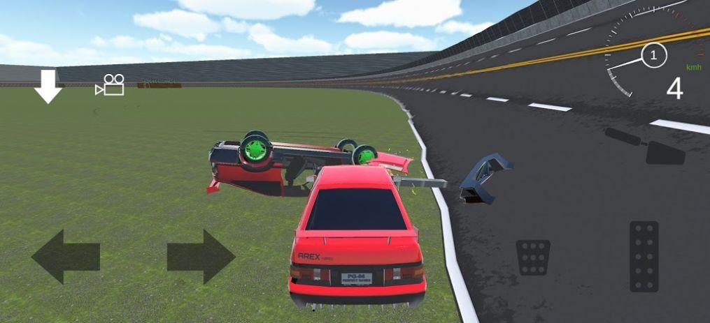 模拟撞车的游戏