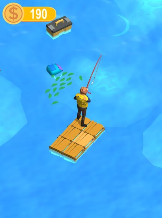 海上木筏钓鱼截图1