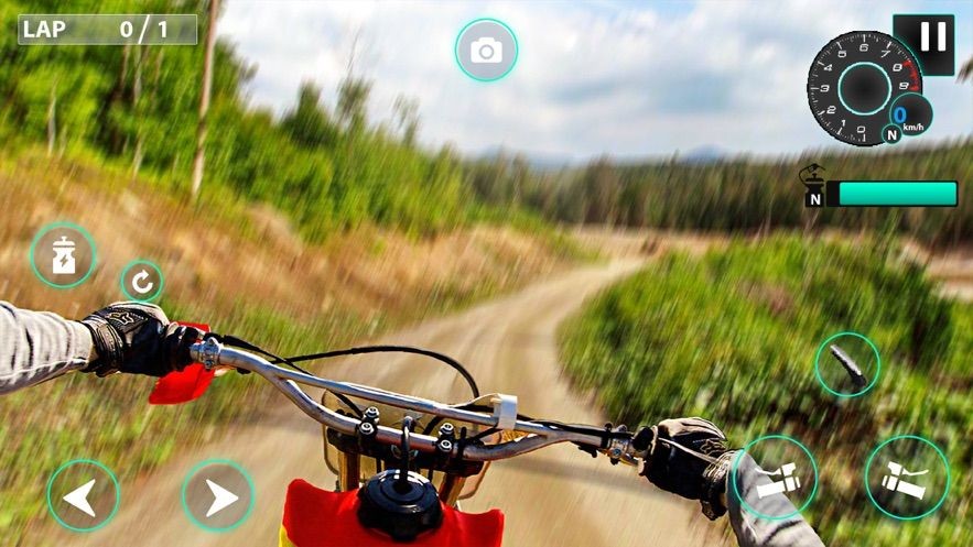 摩托车越野模拟器3D截图1