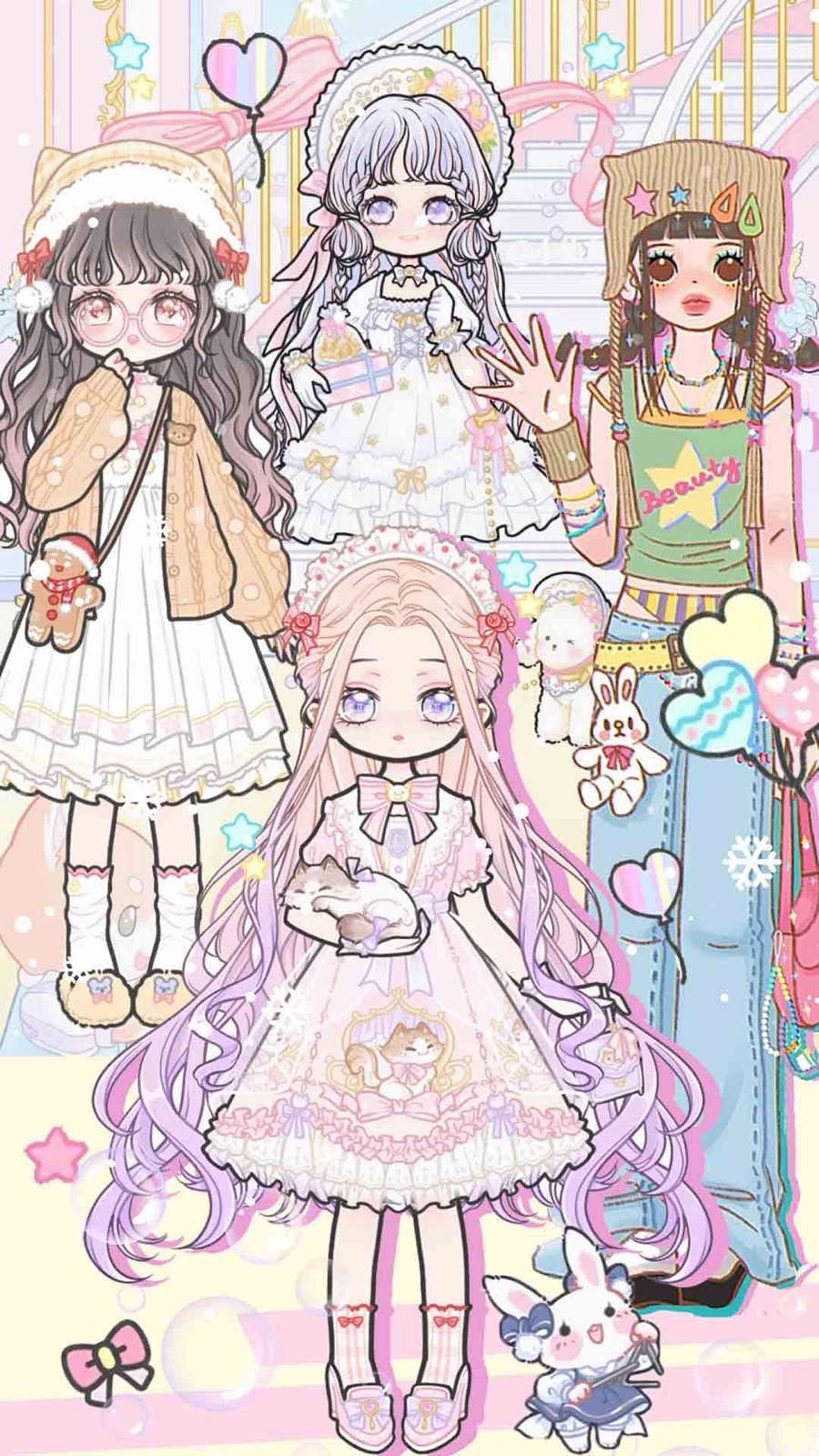 公主化妆手册截图2