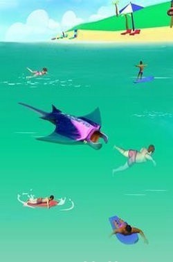 恐怖鲨鱼袭击3D截图1