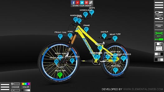 自行车配置器3D截图1