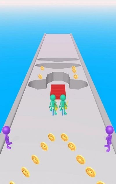 地面挖掘机跑酷截图3