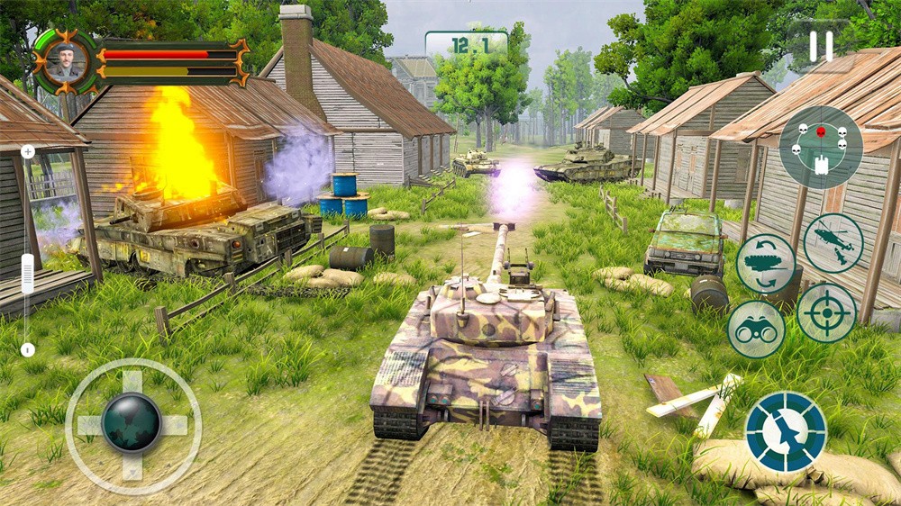 坦克大战模拟截图2