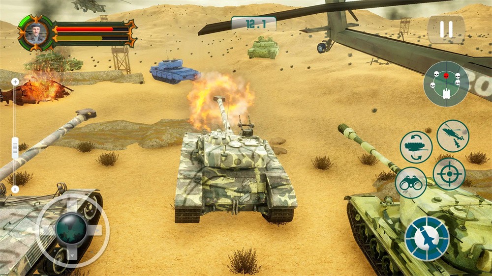 坦克大战模拟截图1