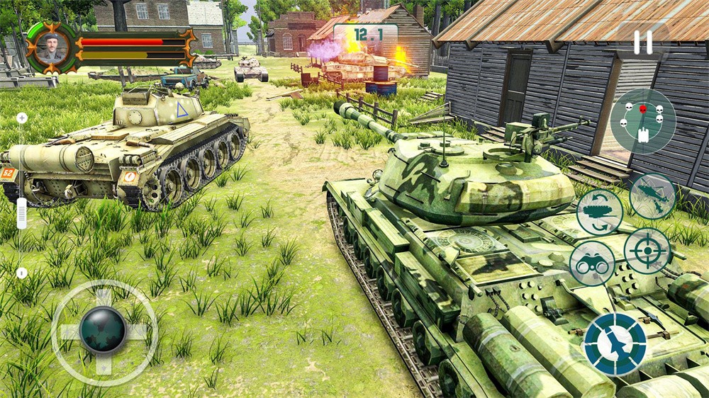坦克大战模拟截图3