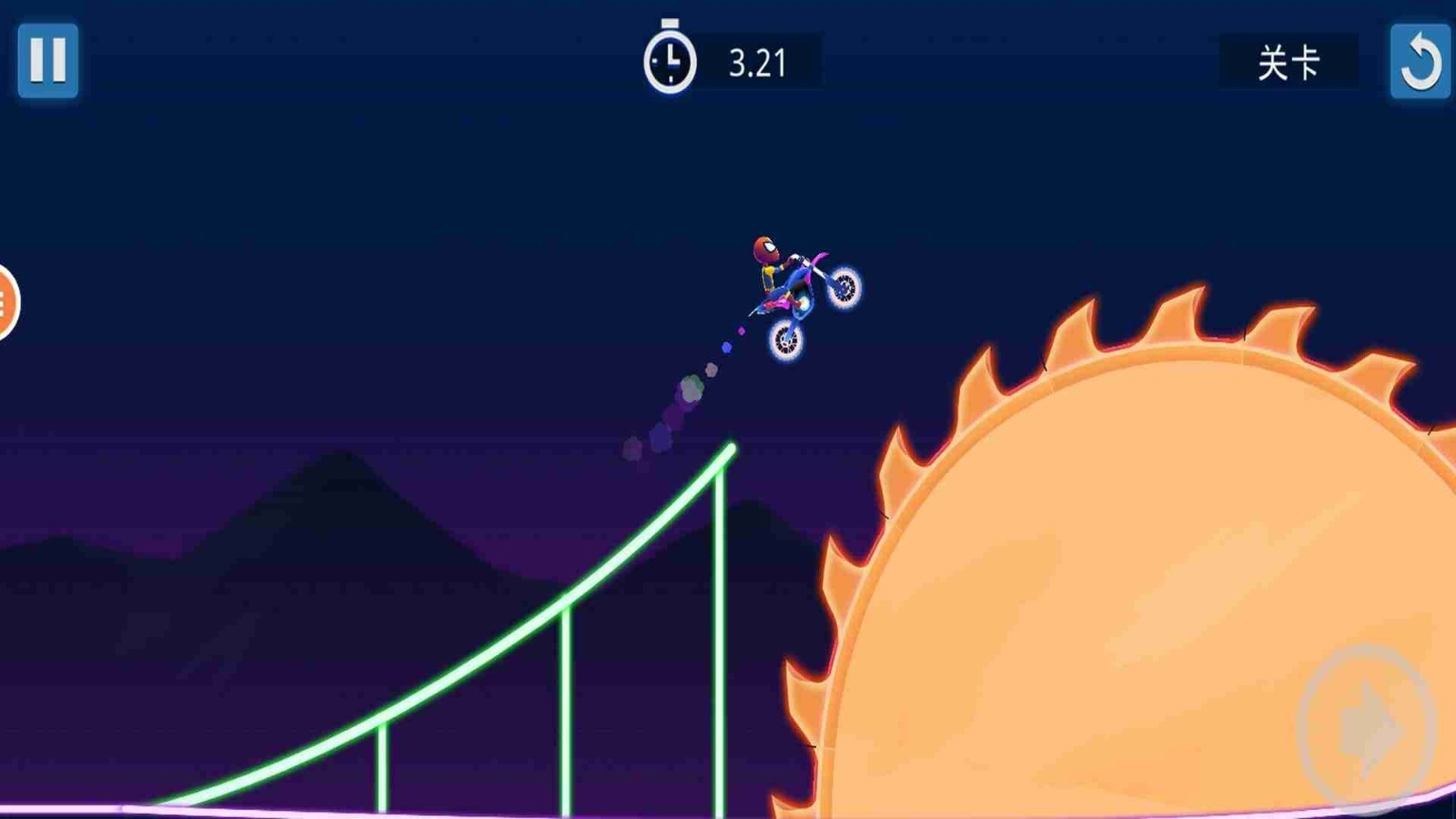 蜘蛛虾摩托特技驾驶截图2