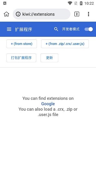 Kiwi Browser截图3