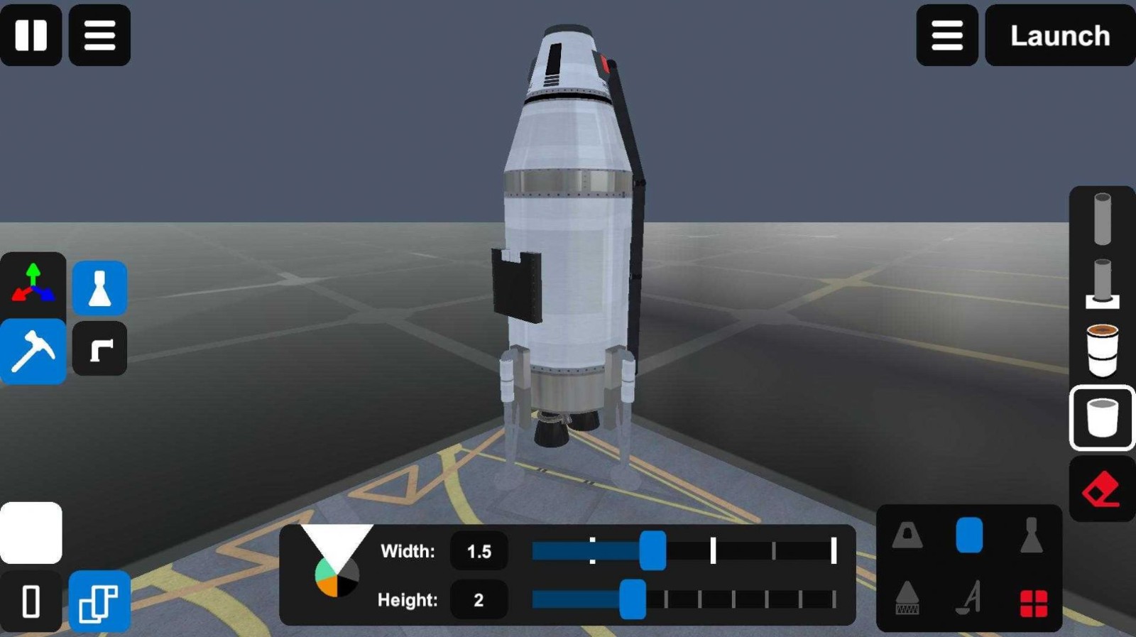 沙盒火箭模拟器截图3
