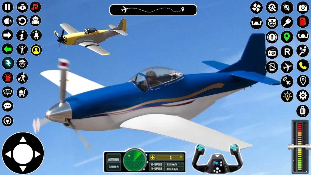 飞行模拟3D飞机截图1