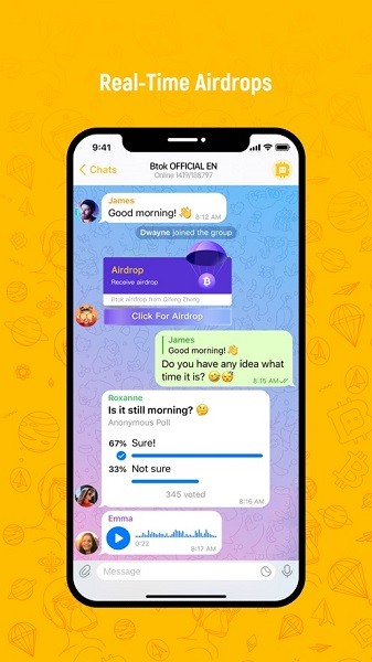 Btok聊天软件苹果版下载截图3