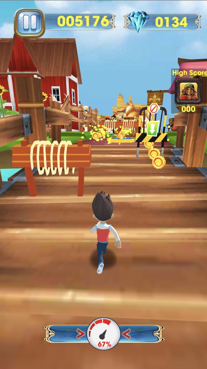 幼崽巡逻地铁跑酷截图2