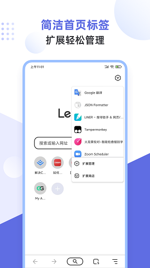 lemur浏览器截图2