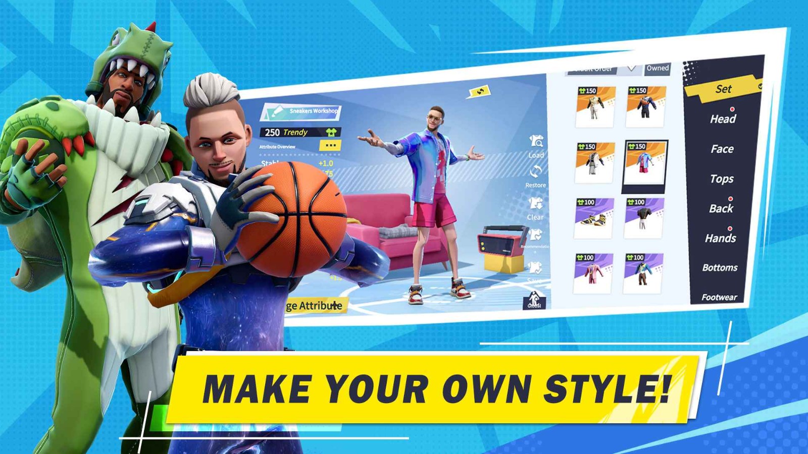 全明星街球派对国际服截图2