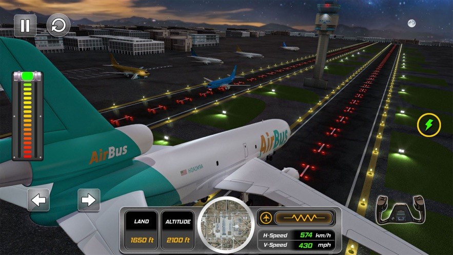 飞行员城市飞行模拟截图1