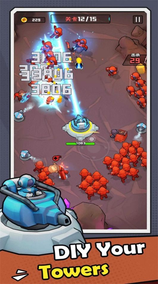 闲置的堡垒防守截图2