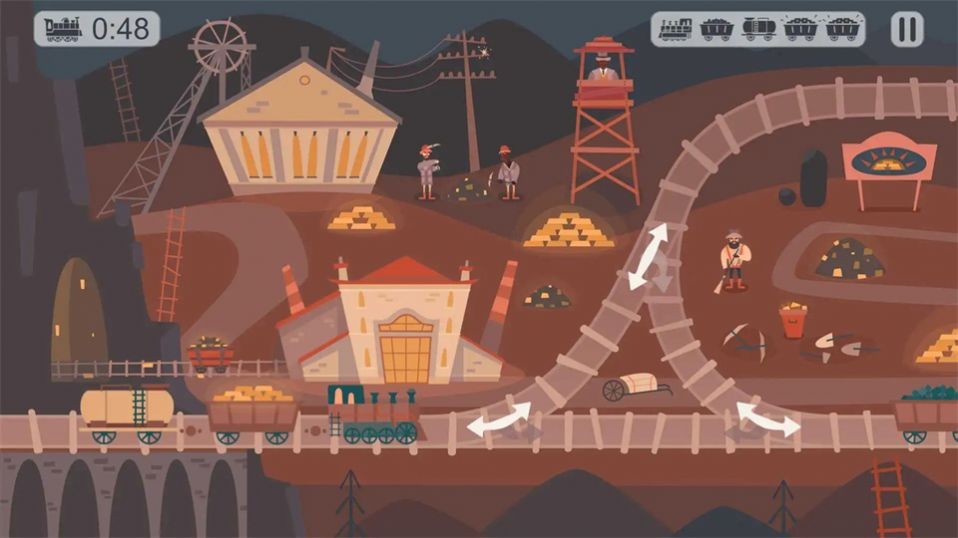 逻辑火车铁路拼图截图3