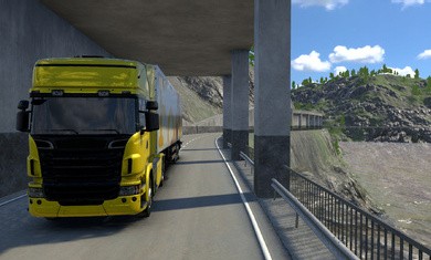 欧洲卡车模拟阿尔卑斯山脉截图4
