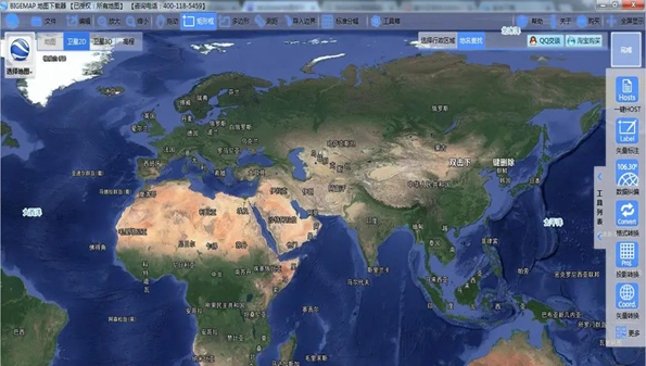 中国乡村卫星高清地图软件
